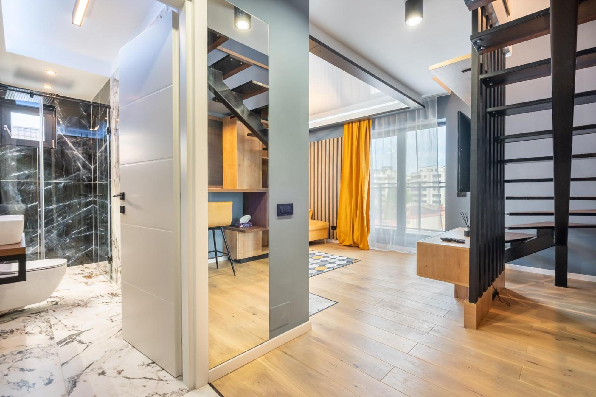 Sunflower - Chic Loft In Tineretului Bucharest Luaran gambar